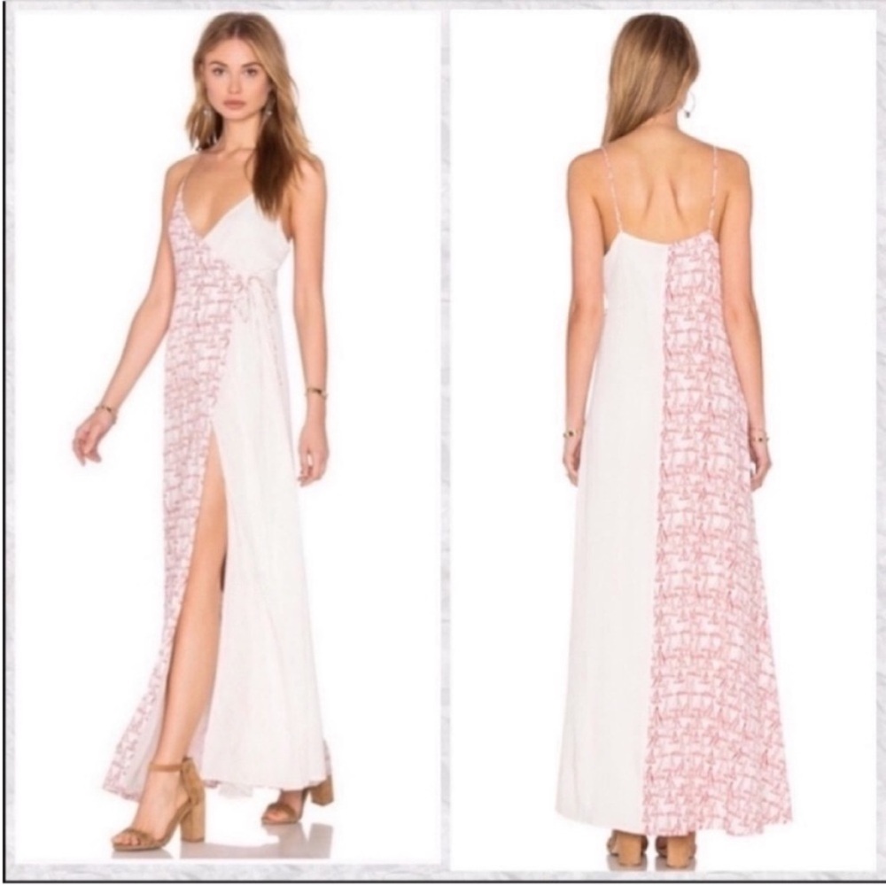 Privacy‎ Please REVOLVE Richter Sailboat Maxi Wrap Dress